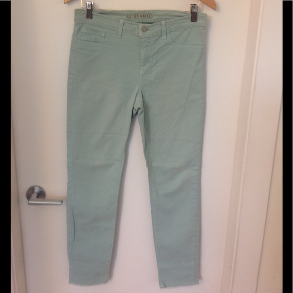 J Brand Denim - XXSOLD JBRAND 29 minty green skinny Jean